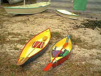 Ted Srygley ofArcher Florida builds kids canoes!
